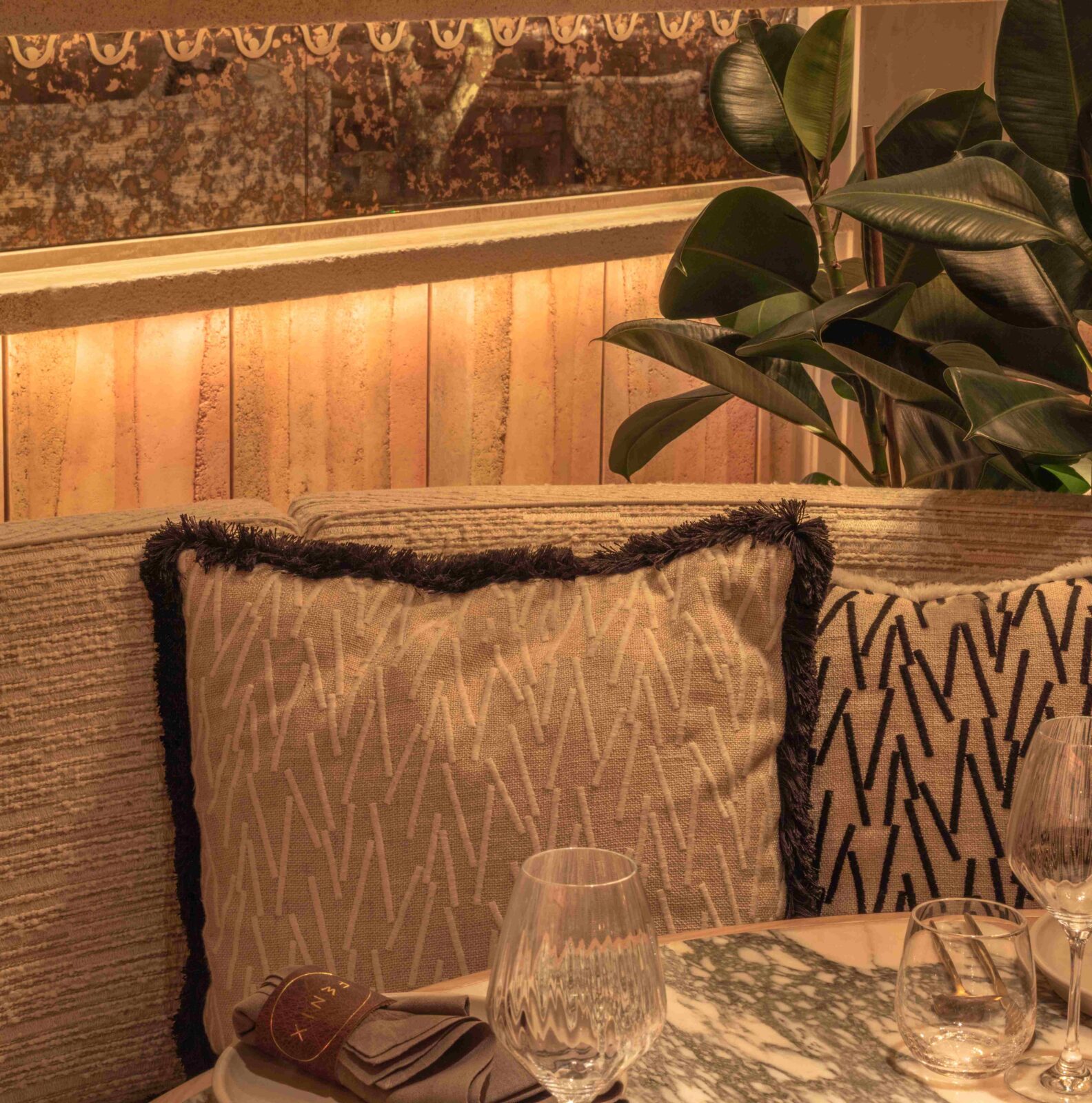 FENIX Mayfair Greek restaurant by Studio WYZE