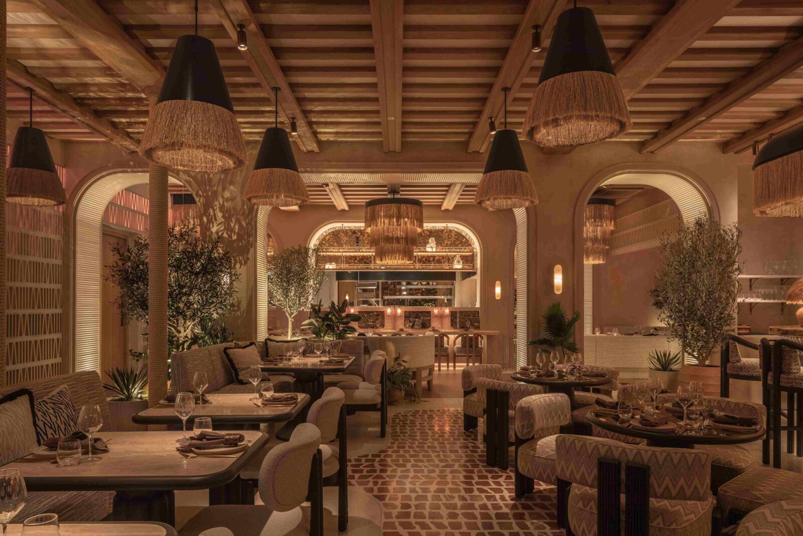 FENIX Mayfair Greek restaurant by Studio WYZE