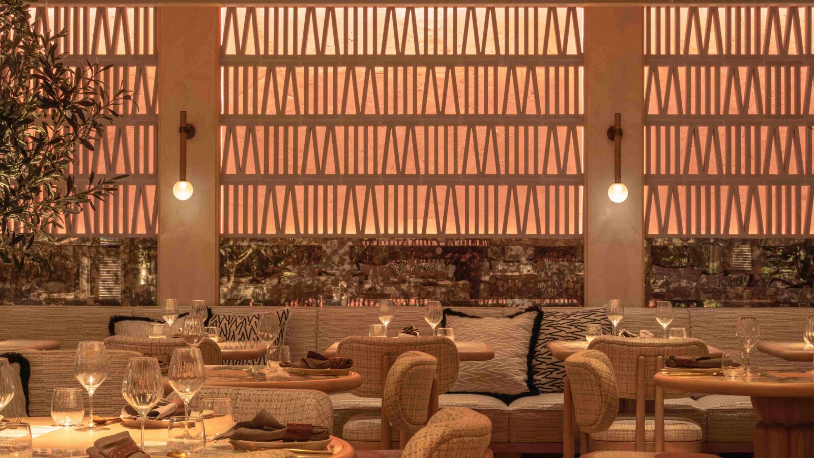 FENIX Mayfair Greek restaurant by Studio WYZE