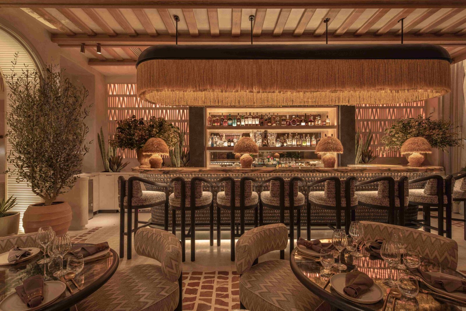 FENIX Mayfair Greek restaurant by Studio WYZE