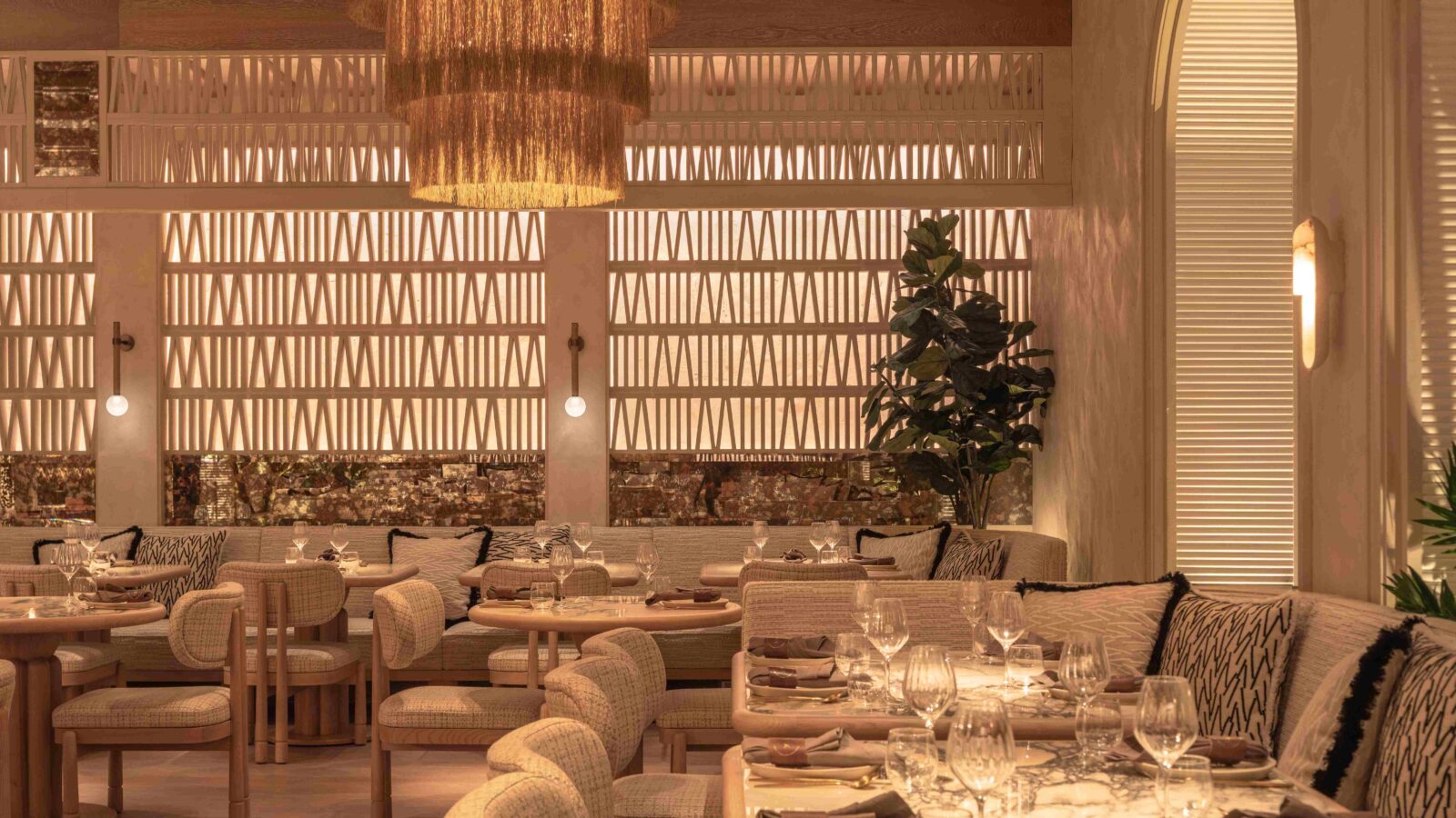 FENIX Mayfair Greek restaurant by Studio WYZE