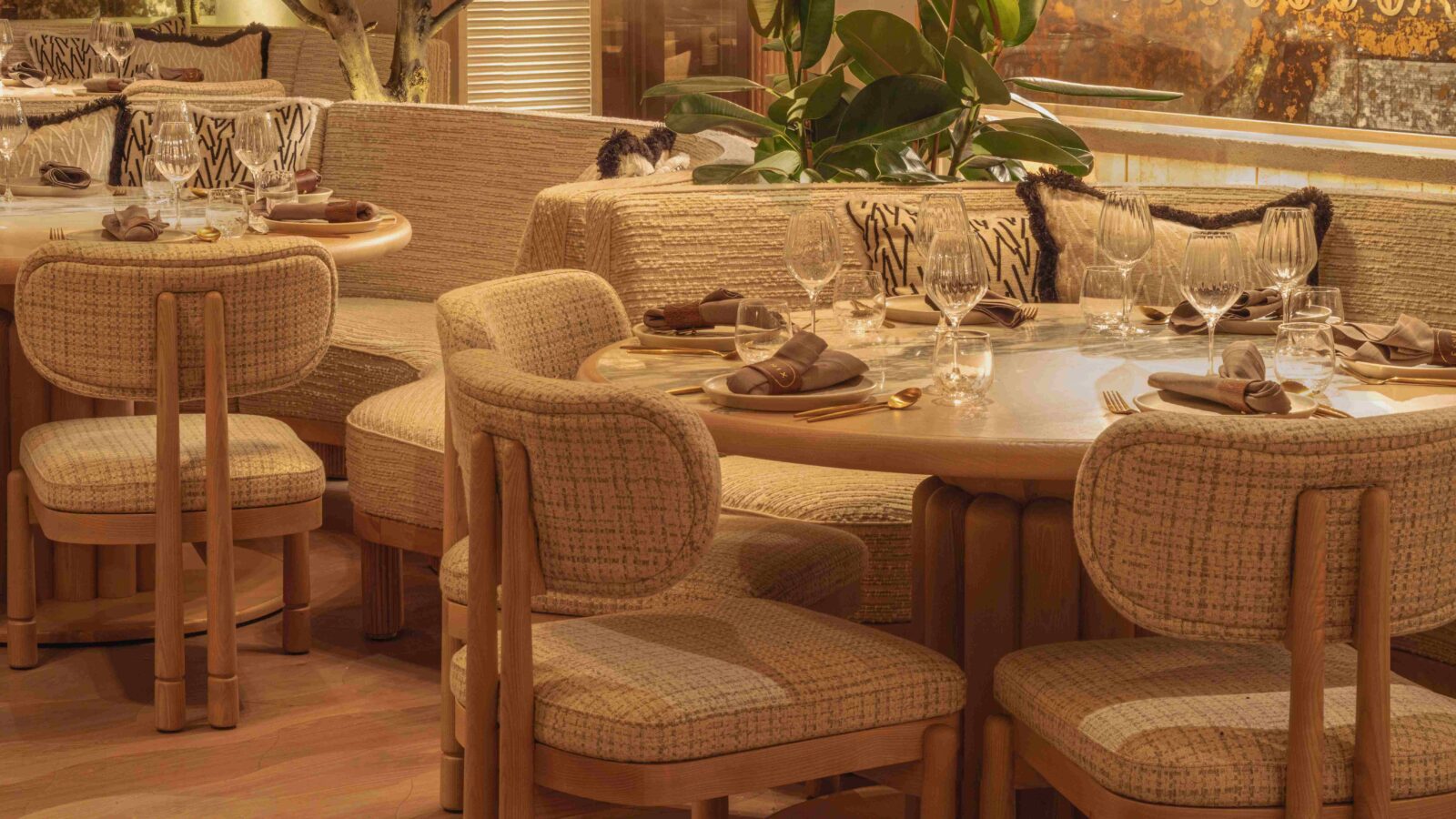 FENIX Mayfair Greek restaurant by Studio WYZE