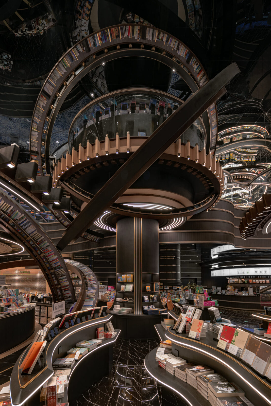 The Huai’an Zhongshuge bookstore by X+Living