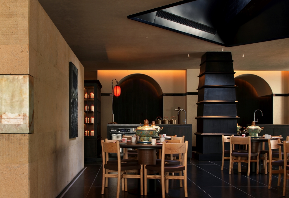 Jinkunge Copper Hot Pot interior