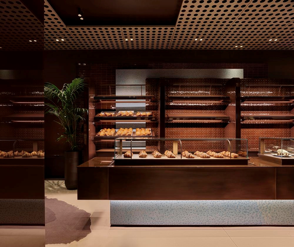 ORIGAMI shelves and counter