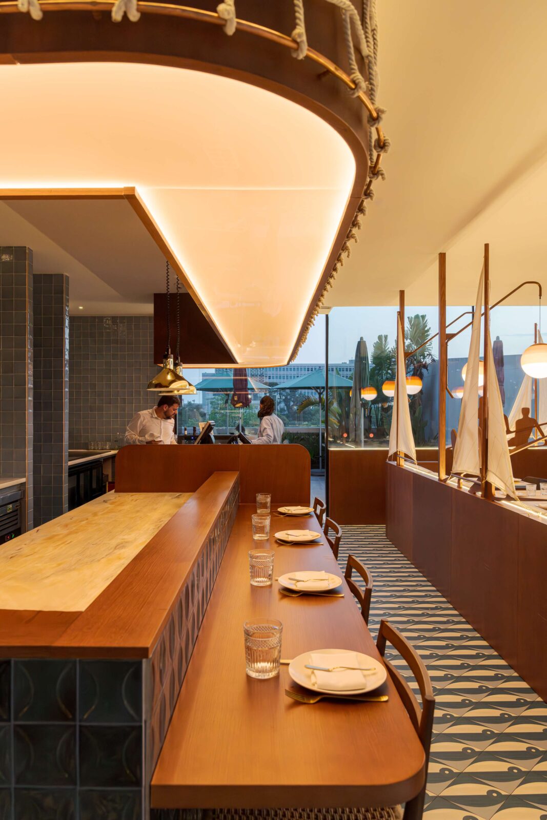 El Mar restaurant by Cateto Cateto