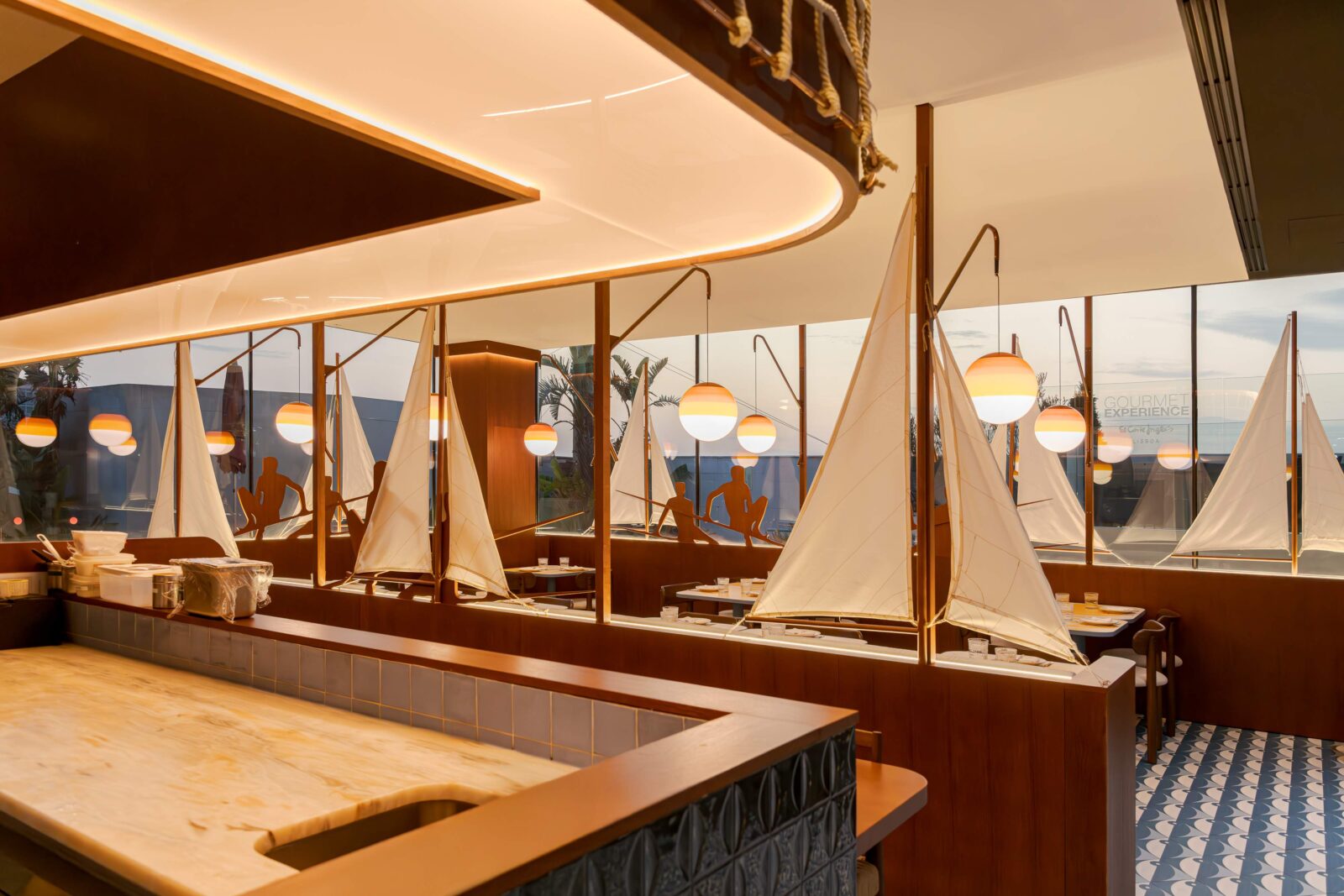 El Mar restaurant by Cateto Cateto