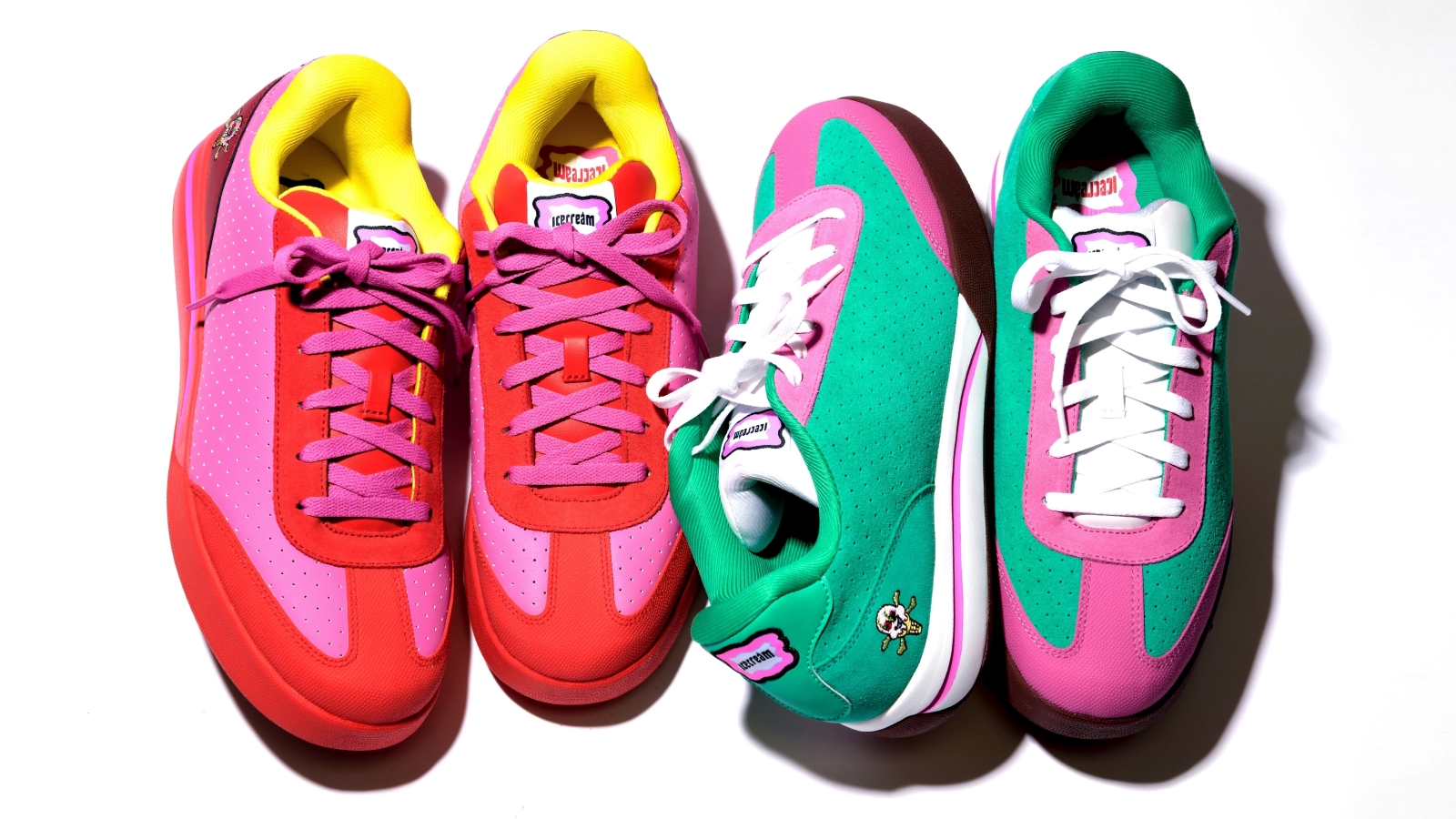 Reebok x Icecream Board Flip Pink Lemonade and Watermelon