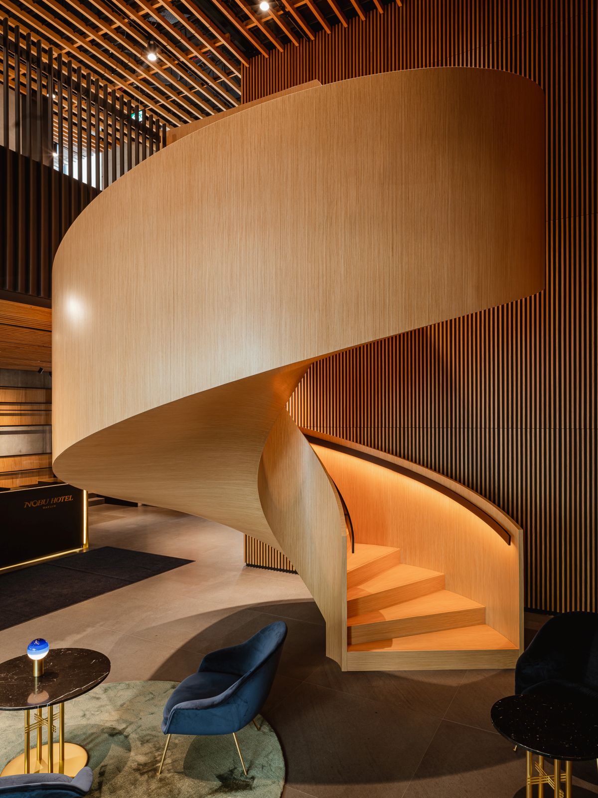 Nobu Hotel Warsaw lobby