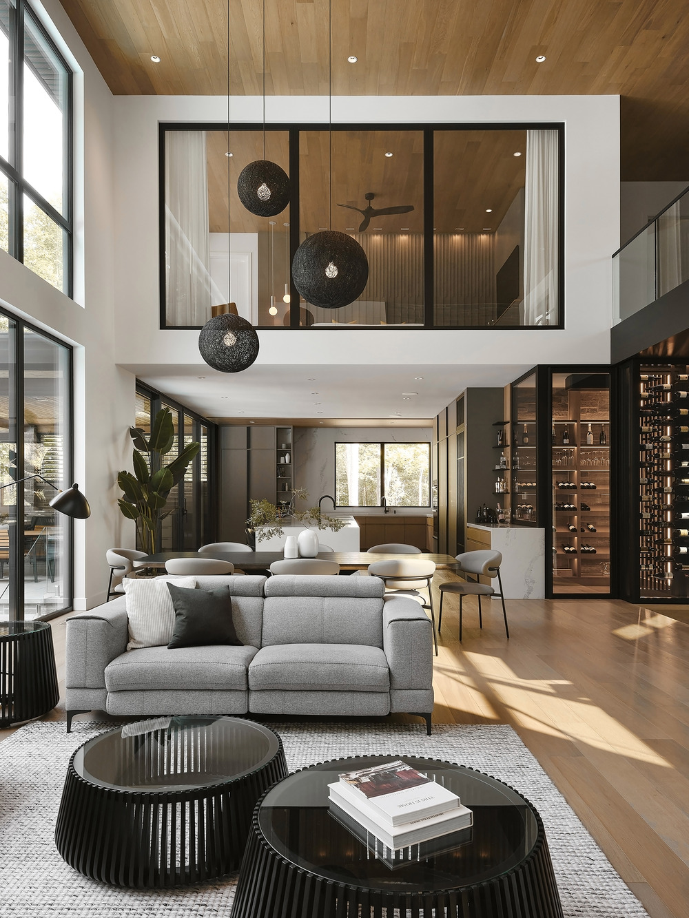 Du Corail Residence interior design in Quebec