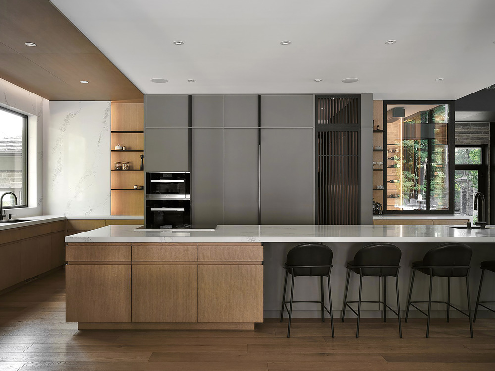 Du Corail Residence interior design in Quebec