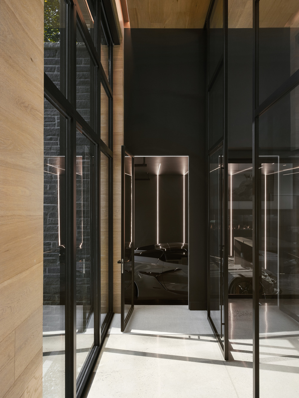 Du Corail Residence interior design in Quebec