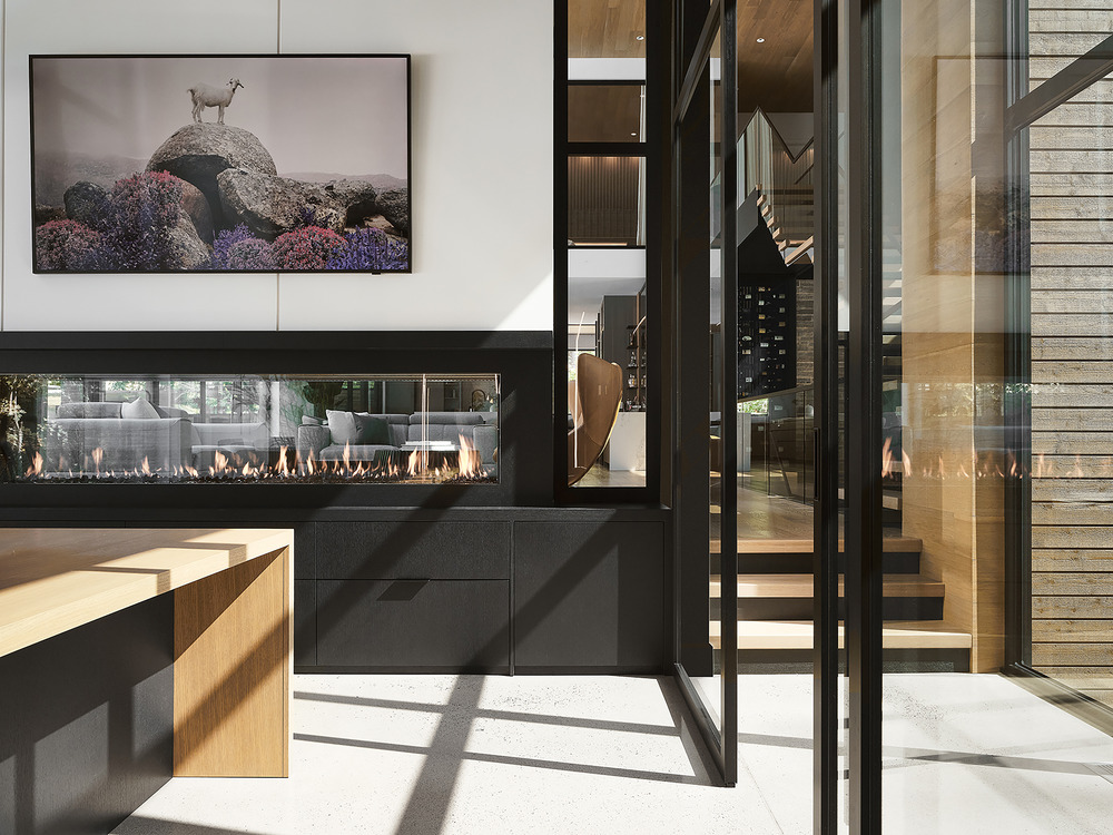 Du Corail Residence interior design in Quebec
