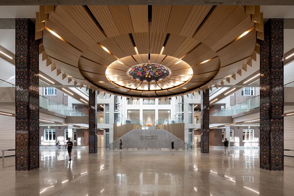 University of Alberta has revealed its newly redesigned University Commons