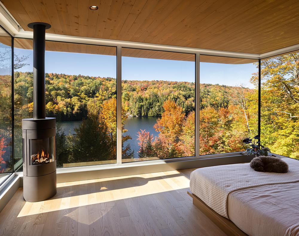 The Albatross - A Modern Family Retreat in Quebec by MU Architecture