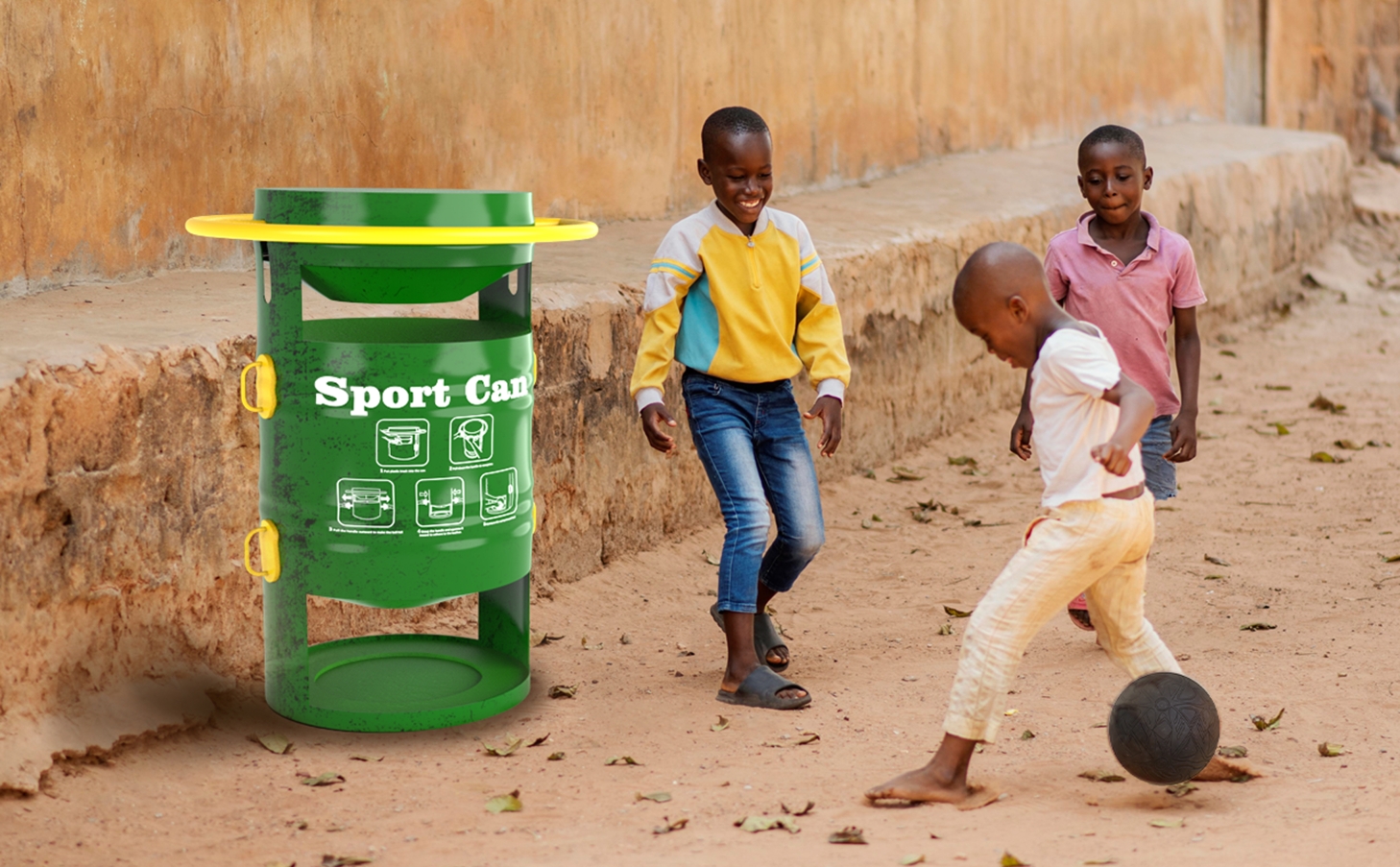 "Sport Can" by Didier Stéphane Kingnide Gnonlonfoun ("Emerging Product Designer of the Year")