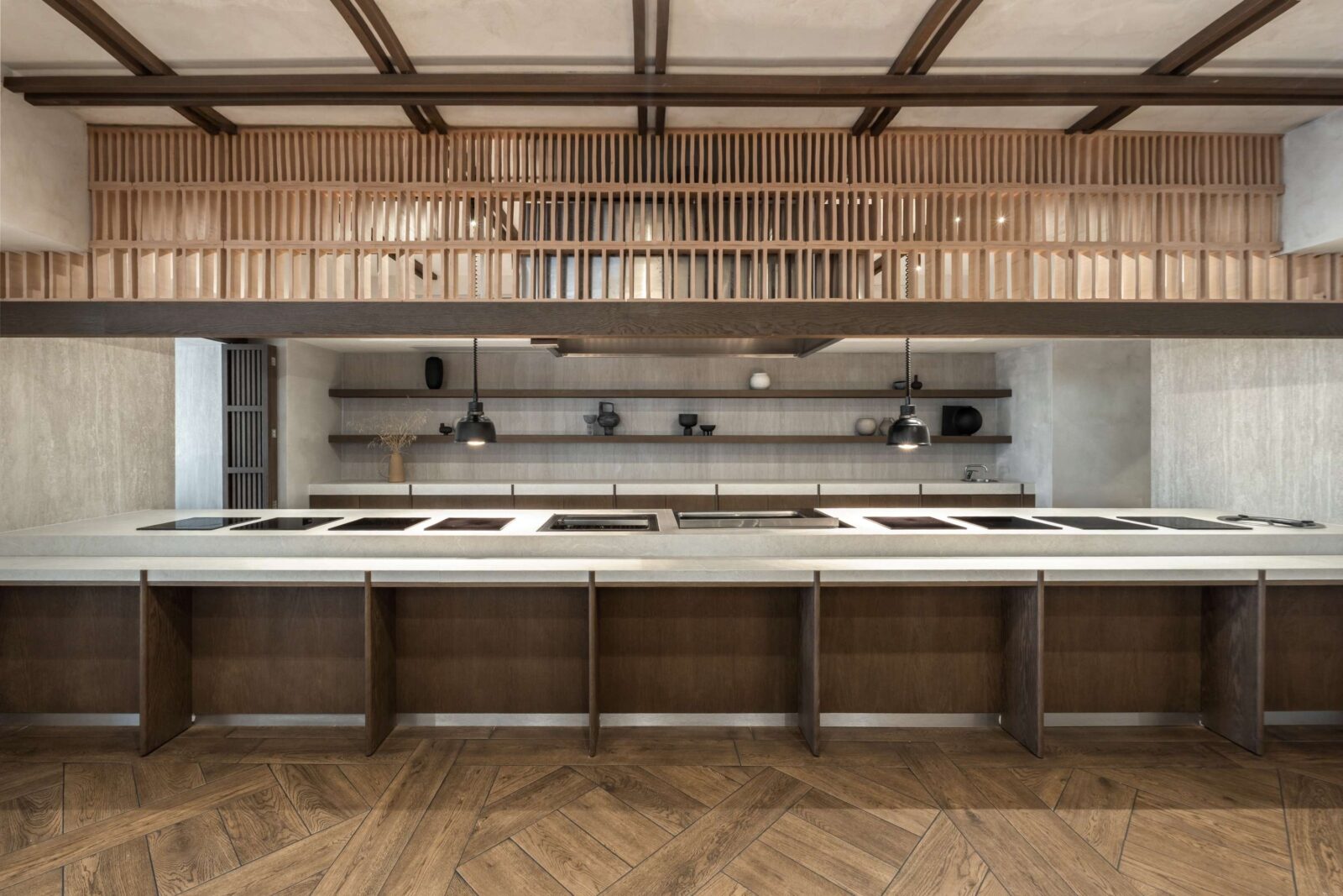 Estia Restaurant in a Greece resort, by Not a Number Architects