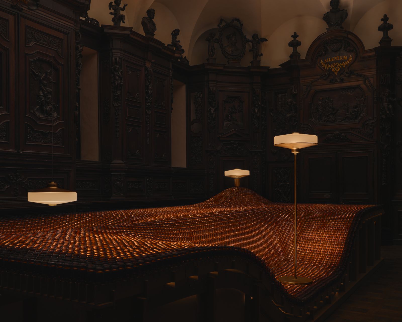 Aesop launches Aposē at Salone del Mobile, "The Factory of Light" installation by Rodney Eggleston of March Studio