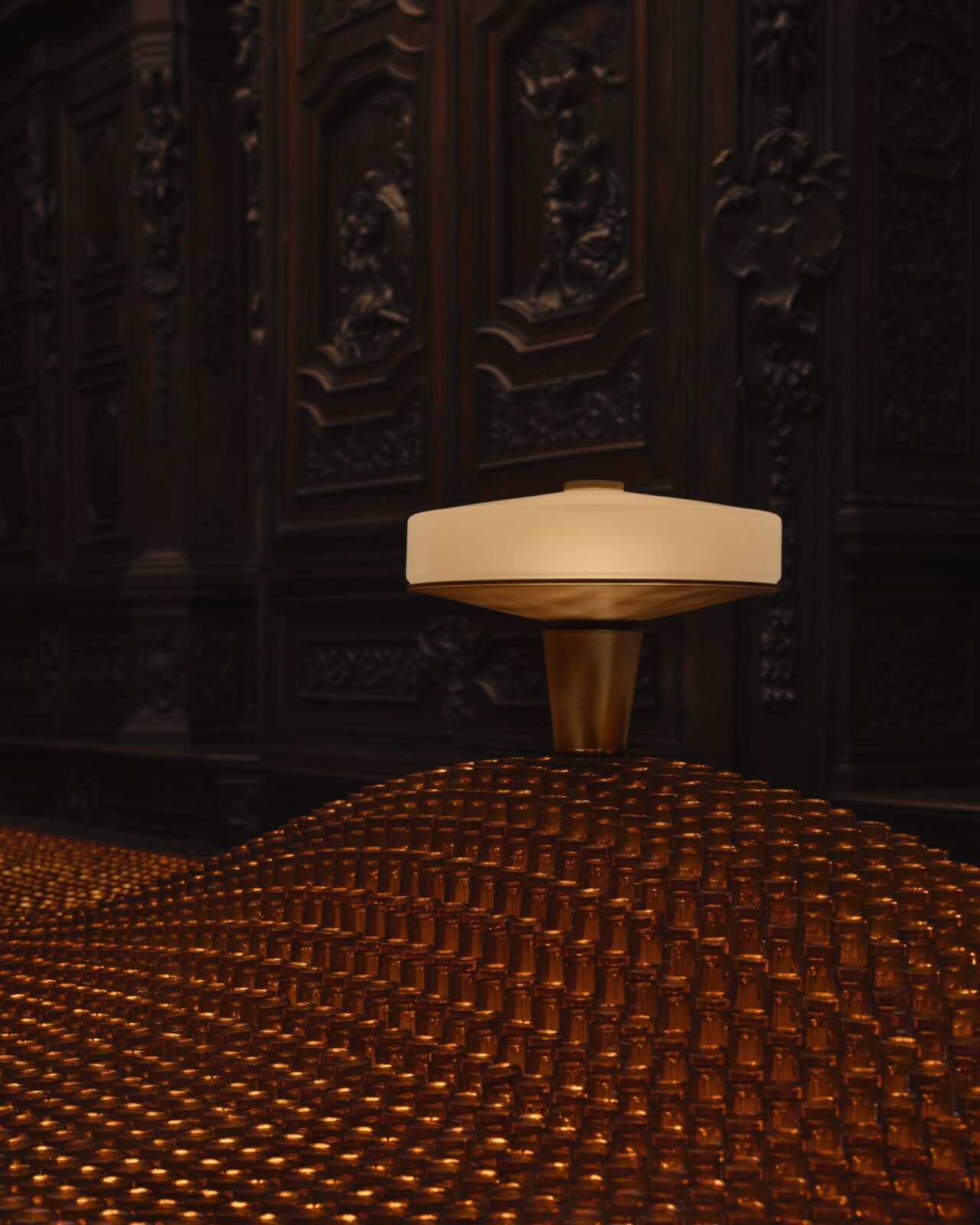 Aesop launches Aposē at Salone del Mobile, "The Factory of Light" installation by Rodney Eggleston of March Studio