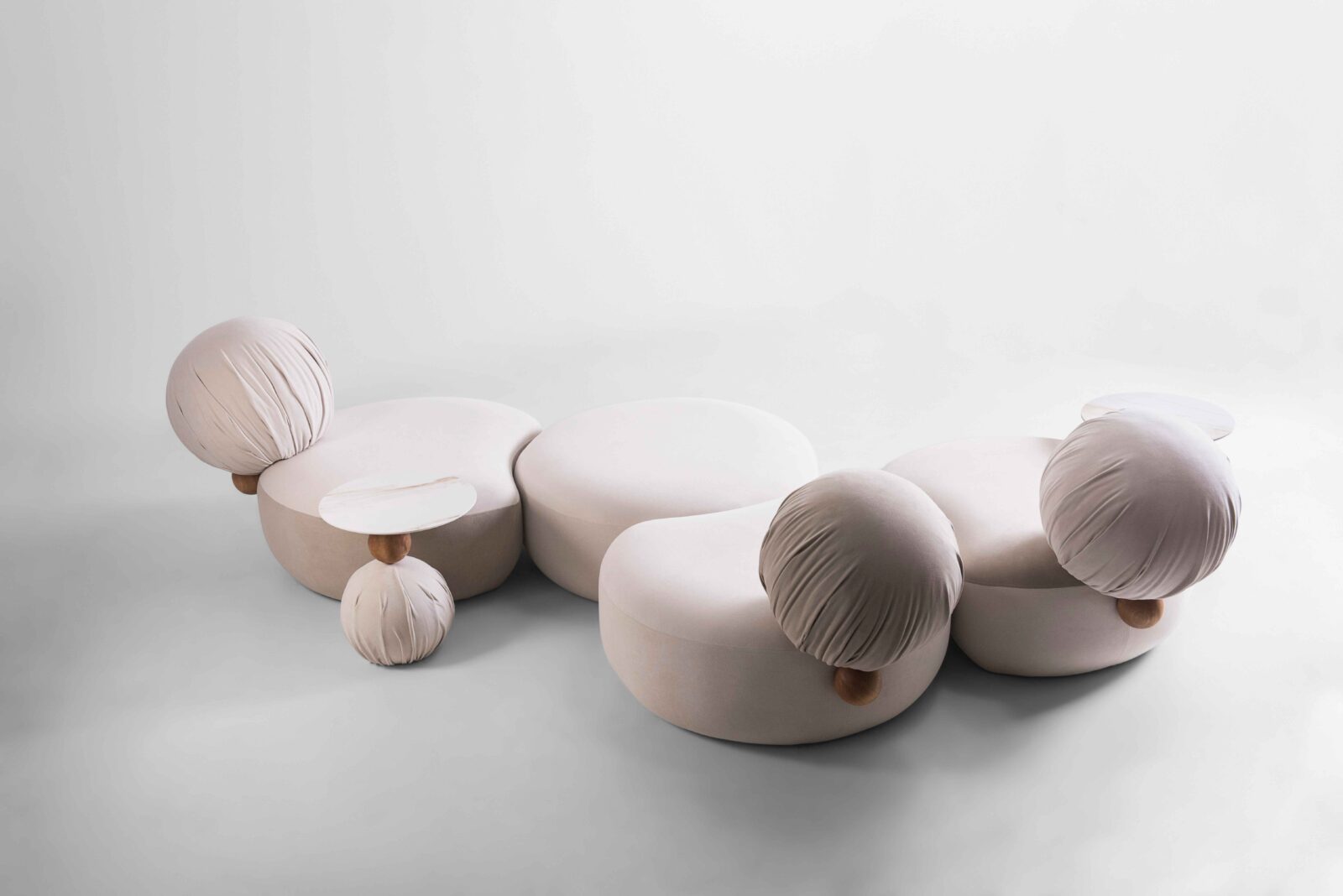 Ginga modular sofa by Anna Maya