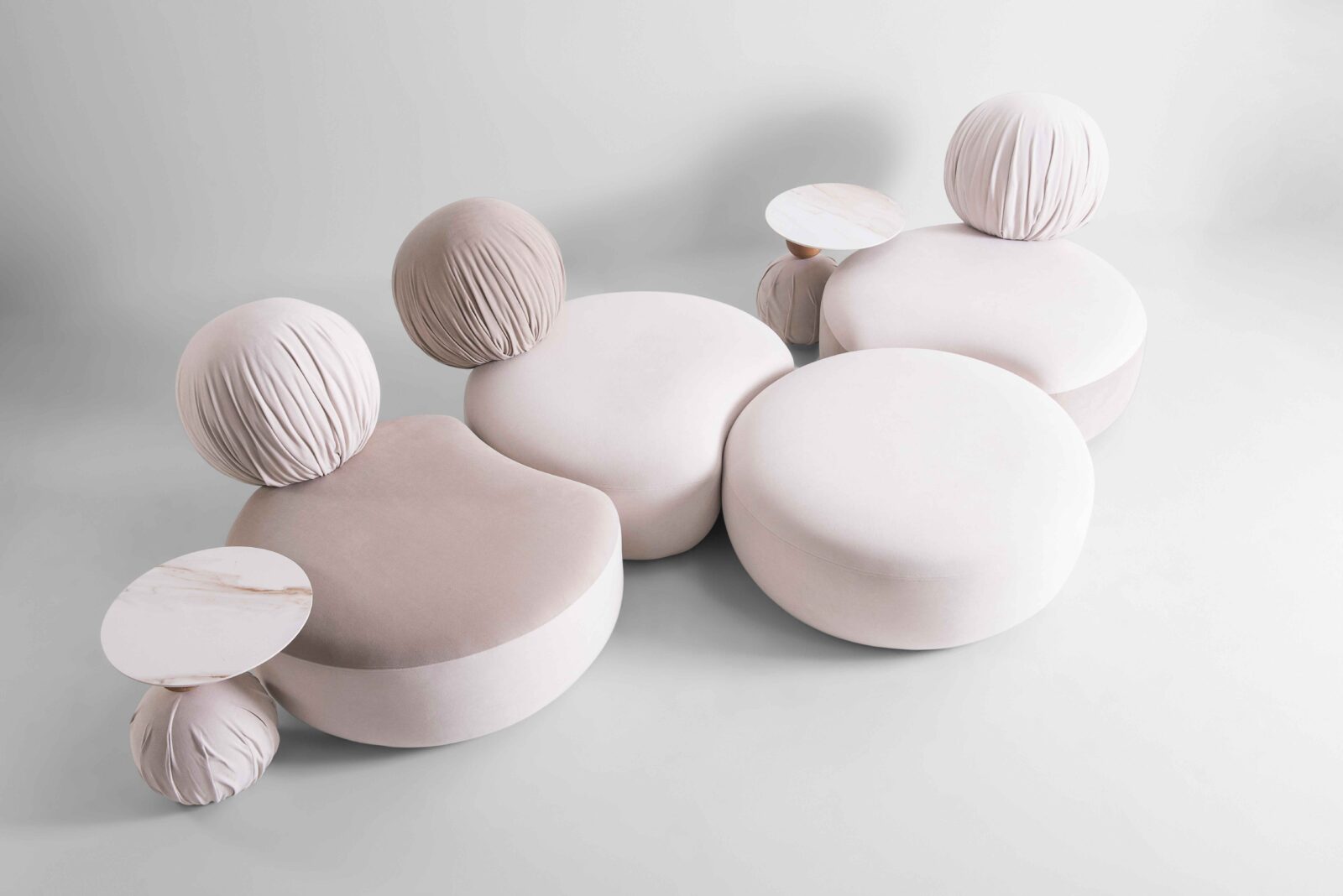 Ginga modular sofa by Anna Maya