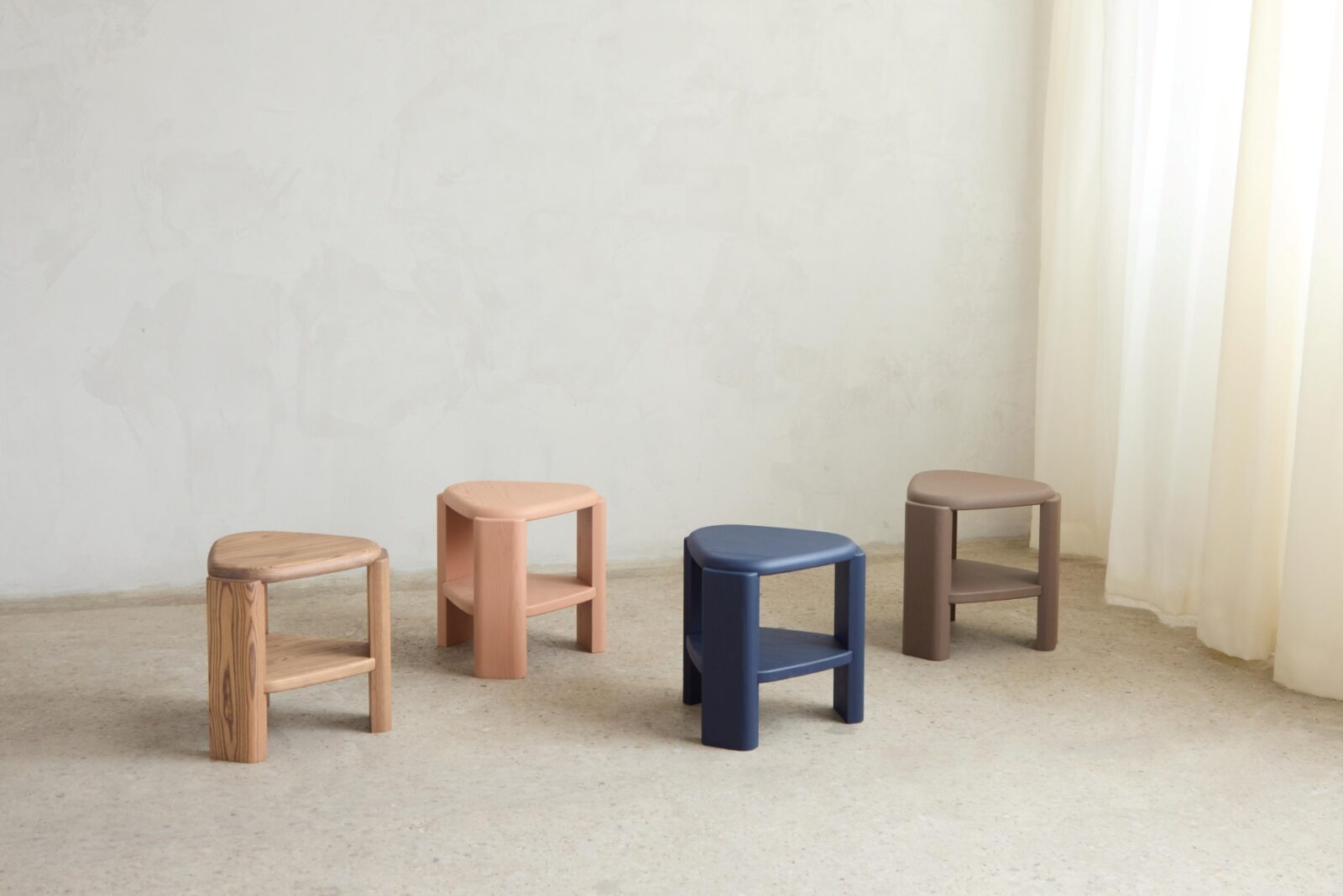 Decker Side Tables by Mary Ratcliffe Studio