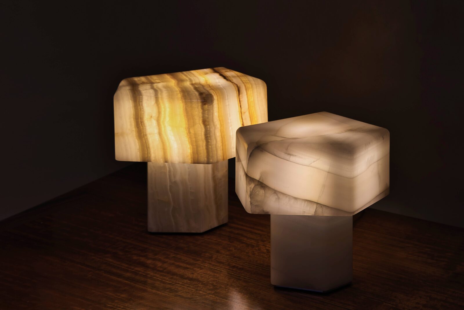 Estado Bruto Light Sculptures, Mathilda Caplin