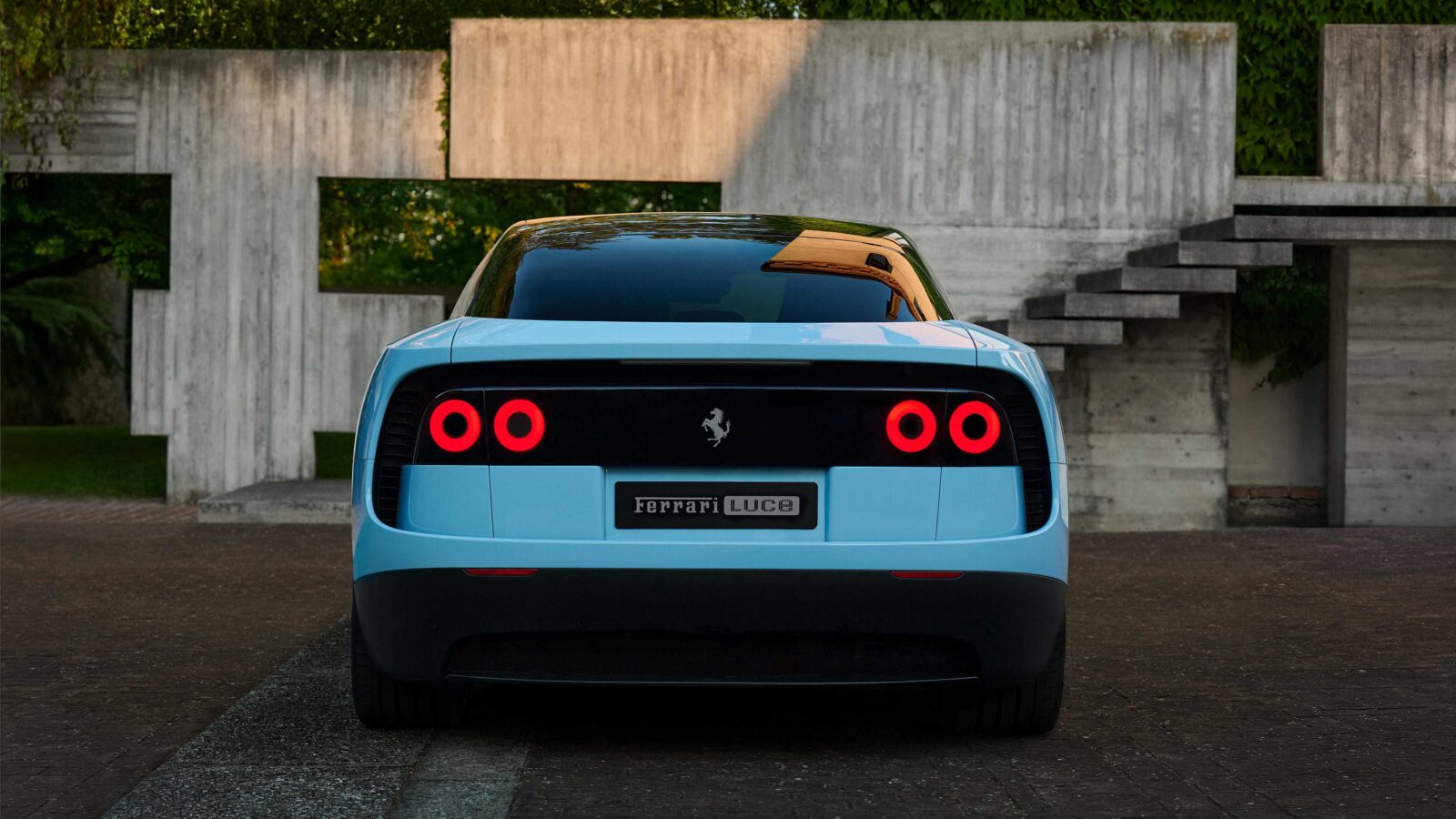 Ferrari launched the electric sportscar Ferrari Luce