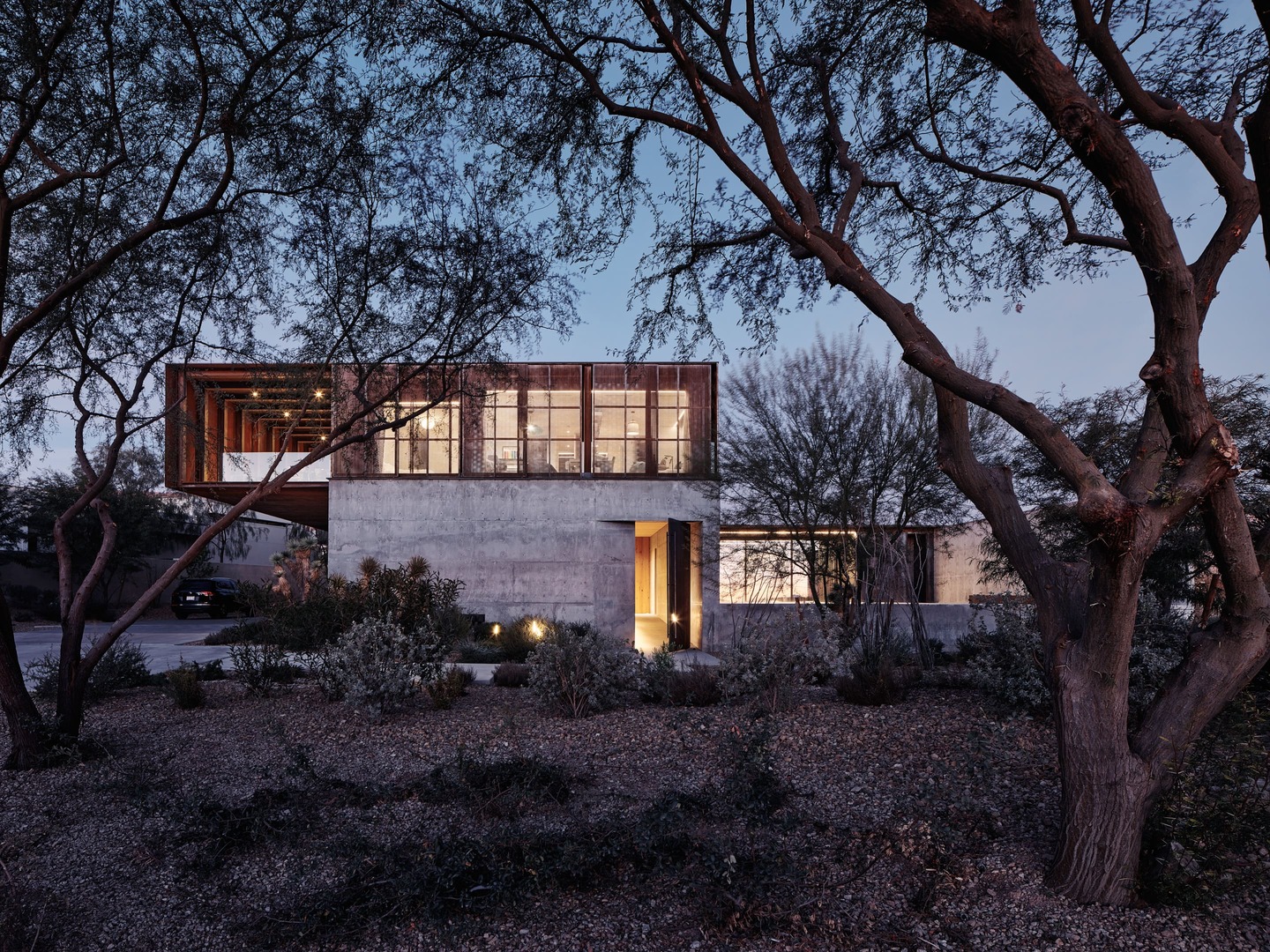 Red Rock project in Nevada by Faulkner architects