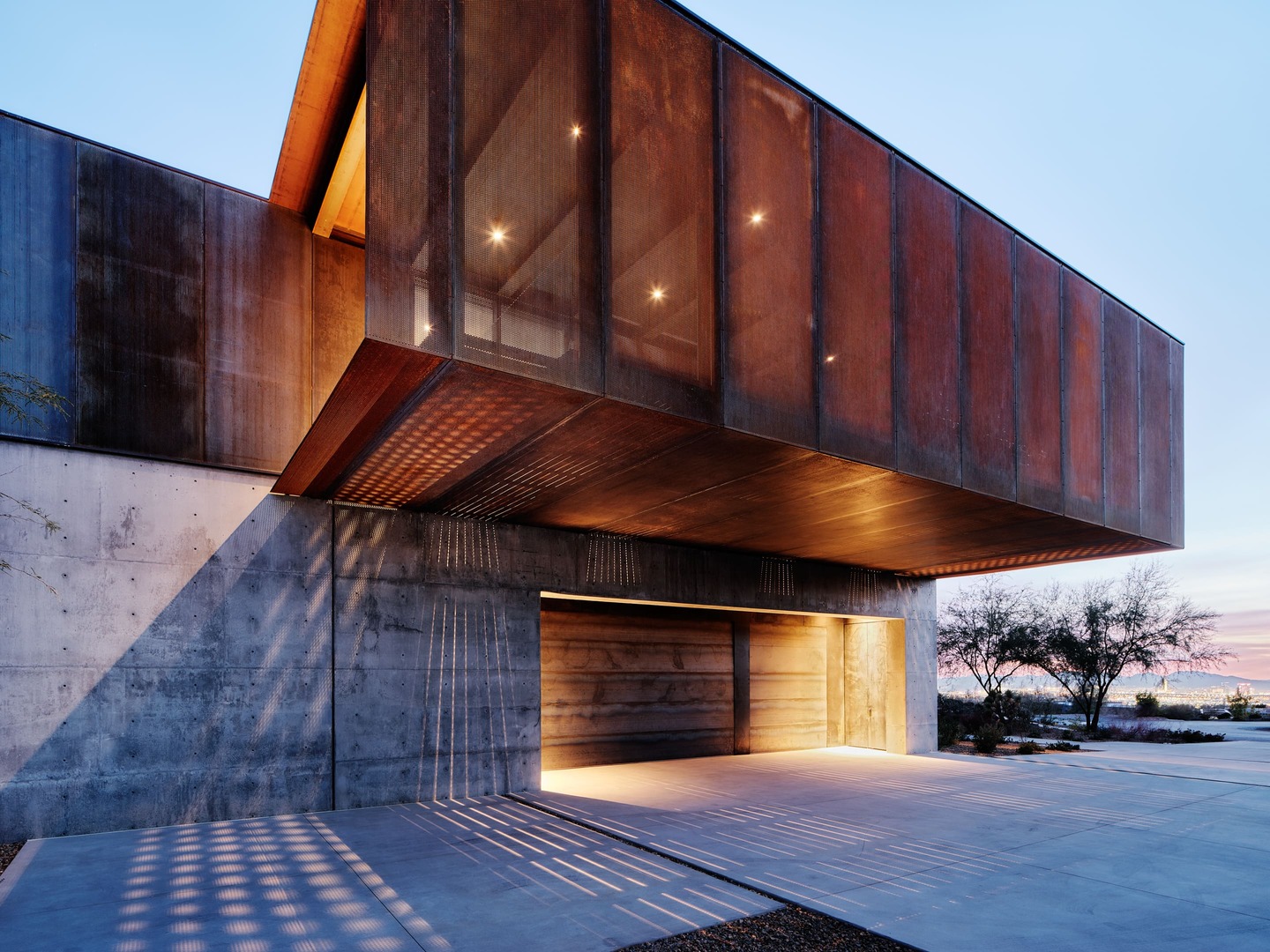 Red Rock project in Nevada by Faulkner architects