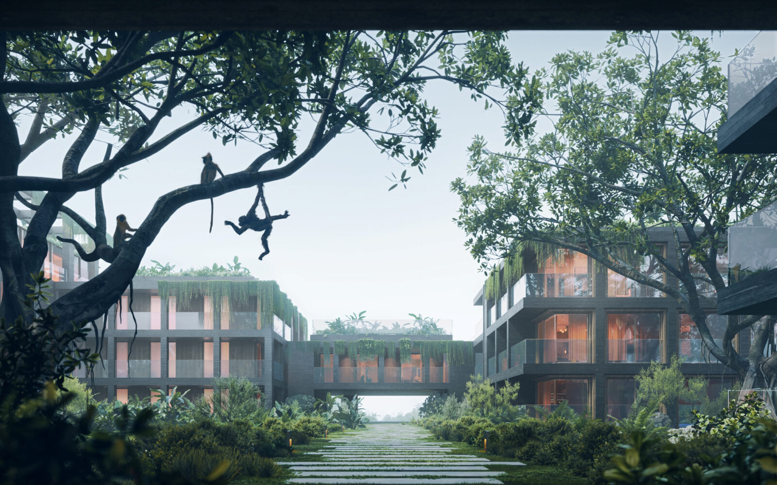 The Panoramic View Hotel Complex by IND architects