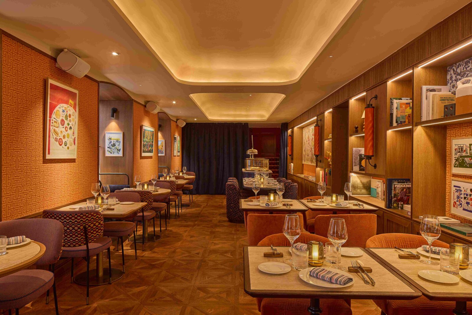 Keli restaurant in Madrid, by Rockwell Group