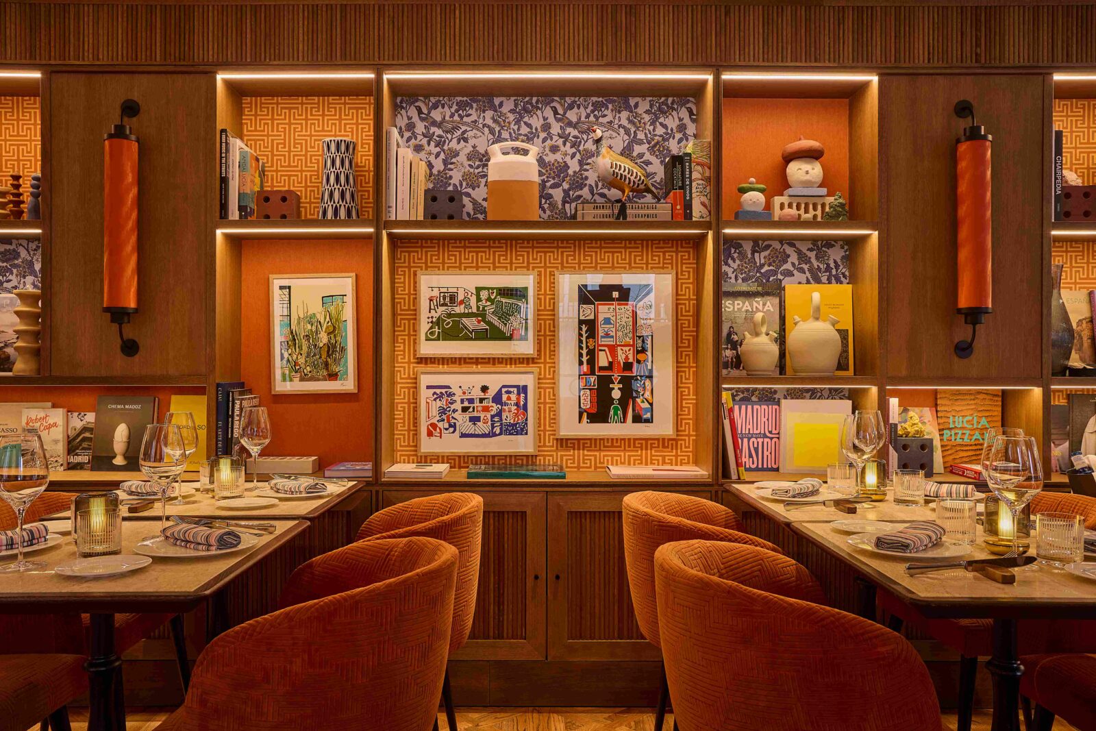 Keli restaurant in Madrid, by Rockwell Group