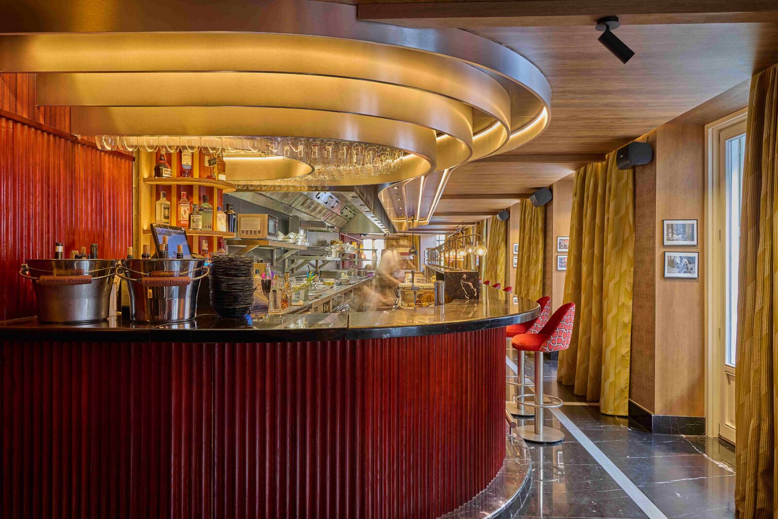 Keli restaurant in Madrid, by Rockwell Group