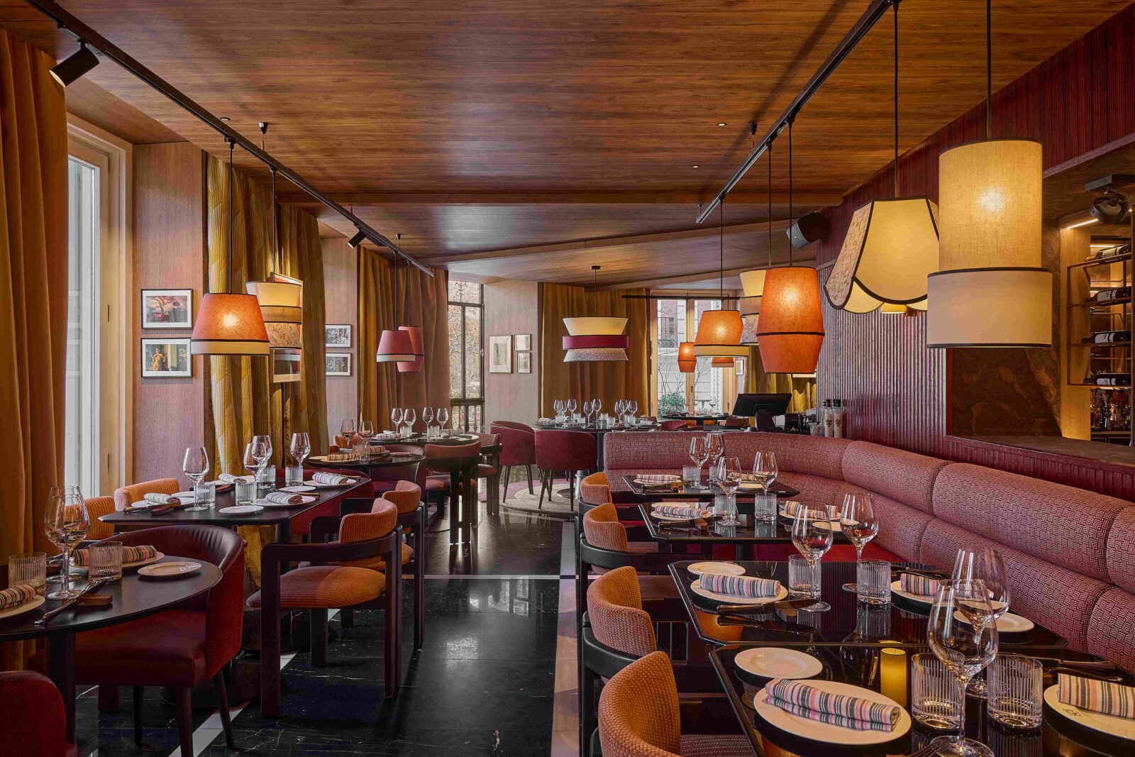 Keli restaurant in Madrid, by Rockwell Group