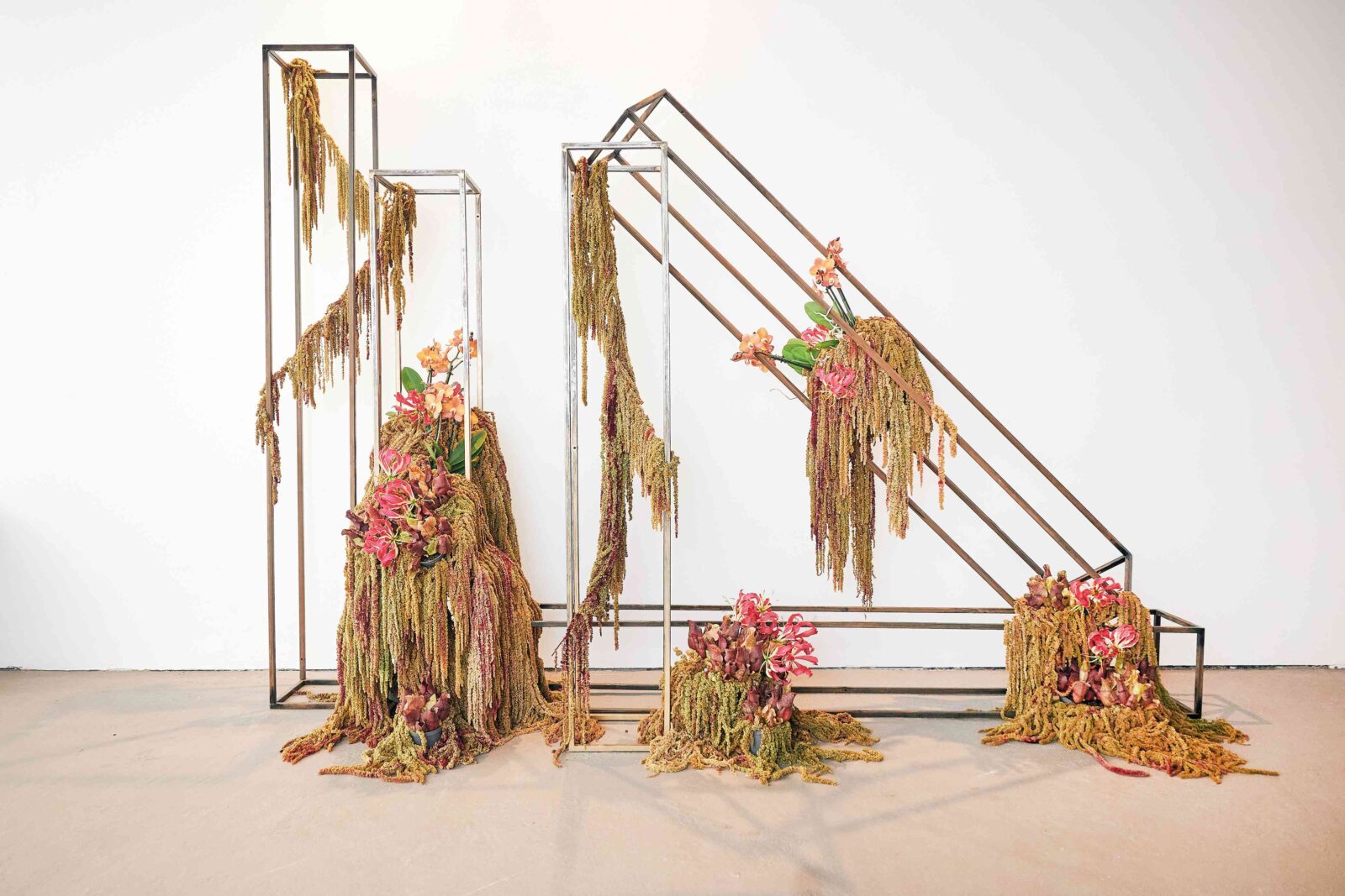 Kokuga Flower Studio, Floral Installation, Fredericonceptual and Nathan Kunigami