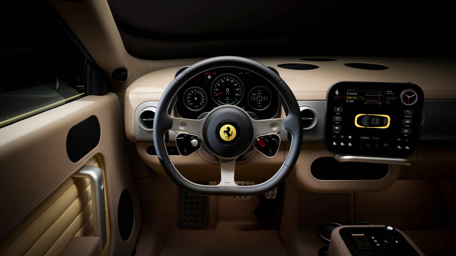 Ferrari launched the electric sportscar Ferrari Luce
