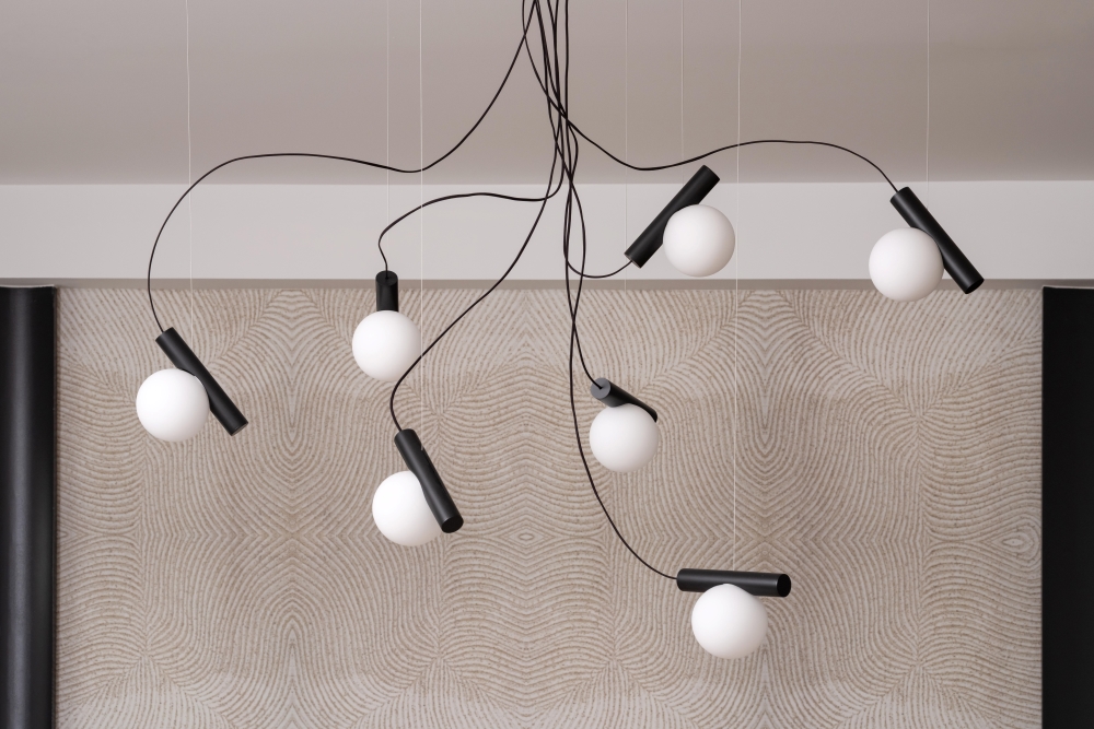 Node Chandelier by Anony