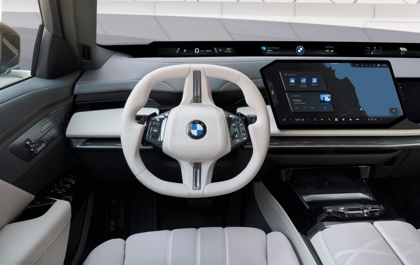 The new BMW 7 Series. White Cabin.
Photo credit: Courtesy of BMW Group