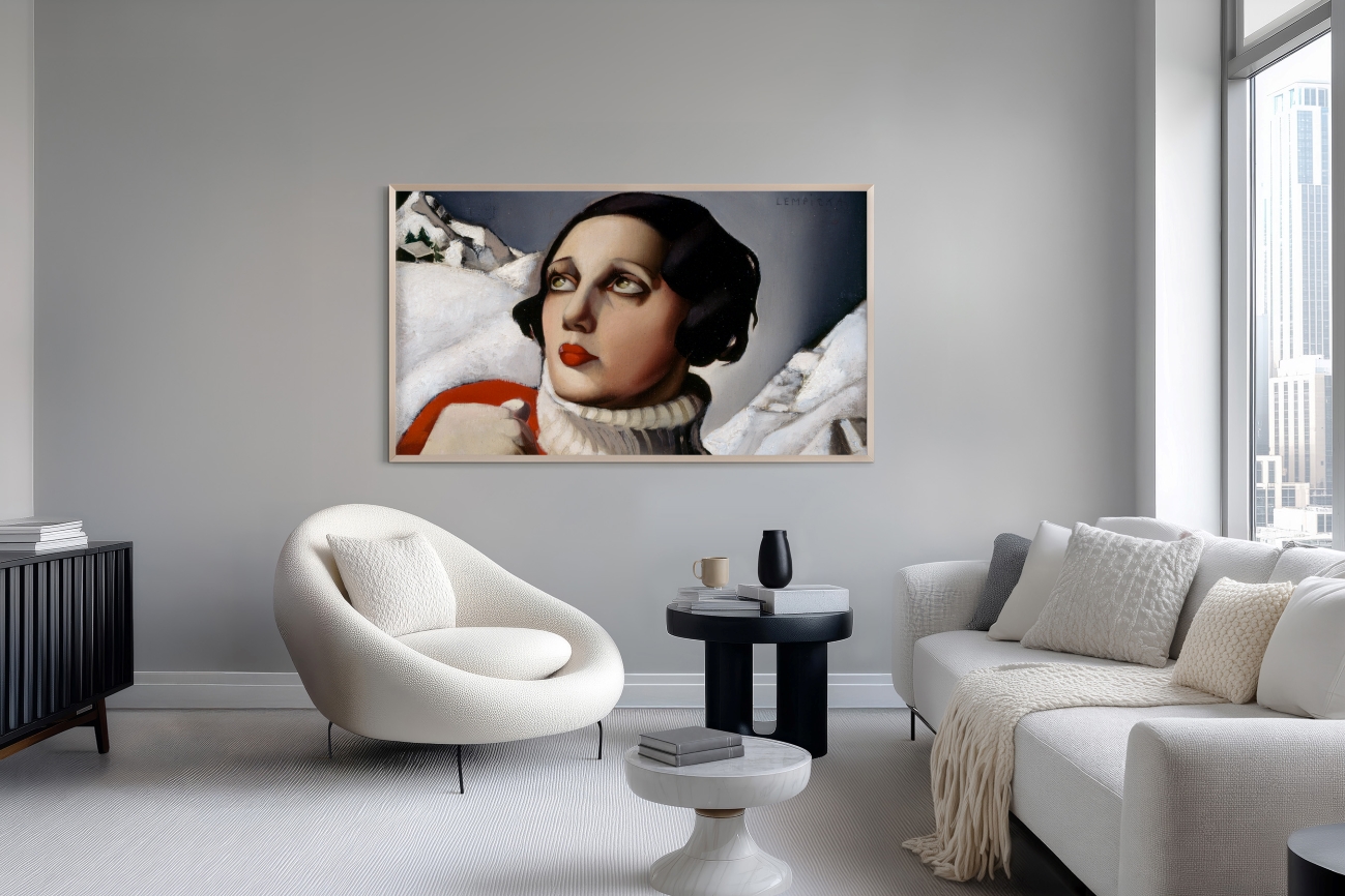 St. Moritz” (1929) © Tamara de Lempicka