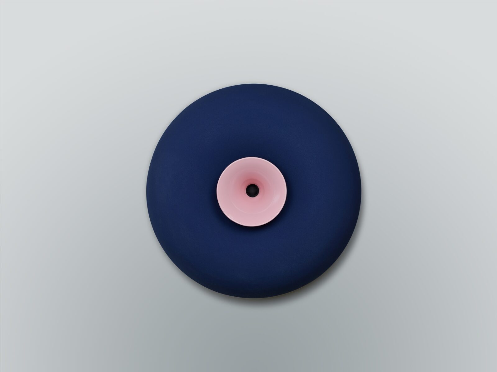 Vocum 21" Deep Blue with Pink