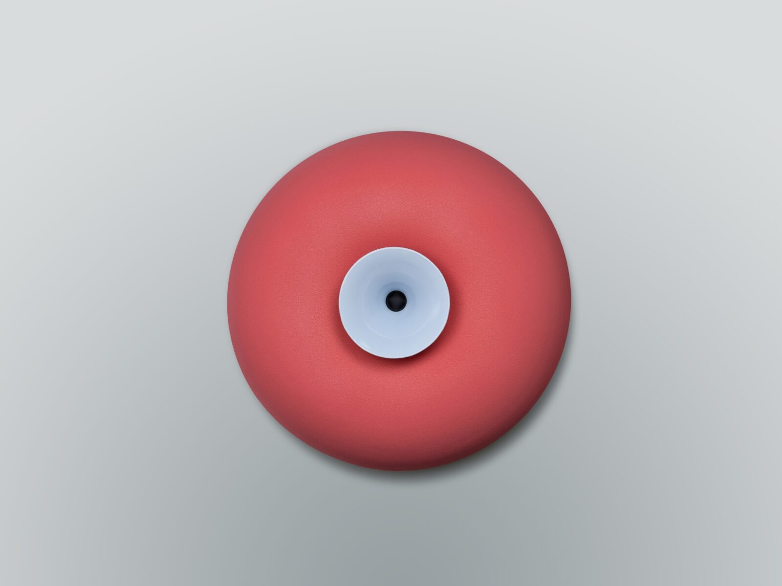 Vocum 21" Raspberry with Baby Blue