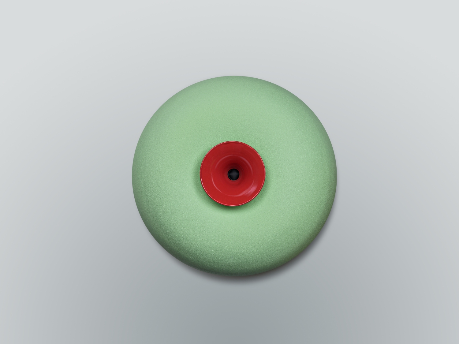 Vocum 21" Spring Green with Deep Red