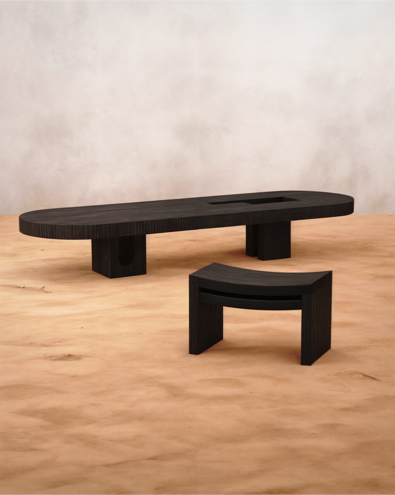 Kabila table and stool