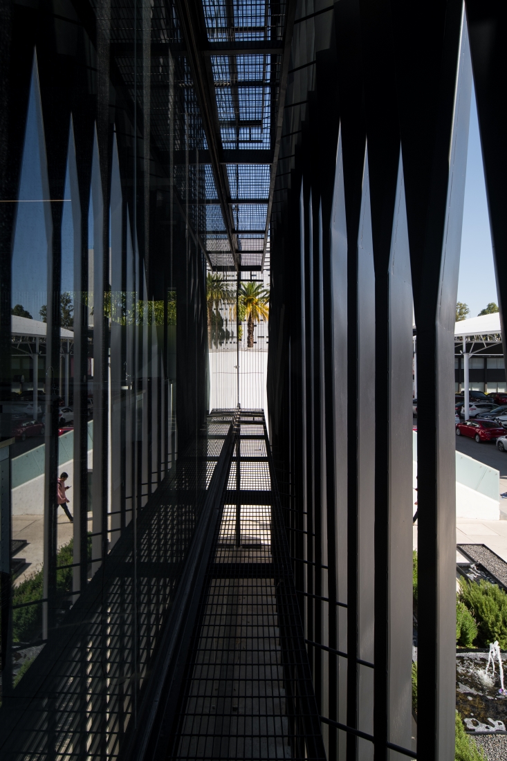Metal facade