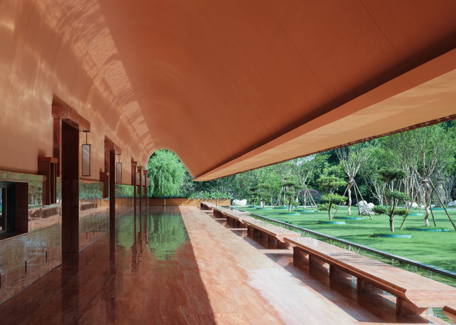 YongLi Red Tile Banquet Hotel by We&Arch