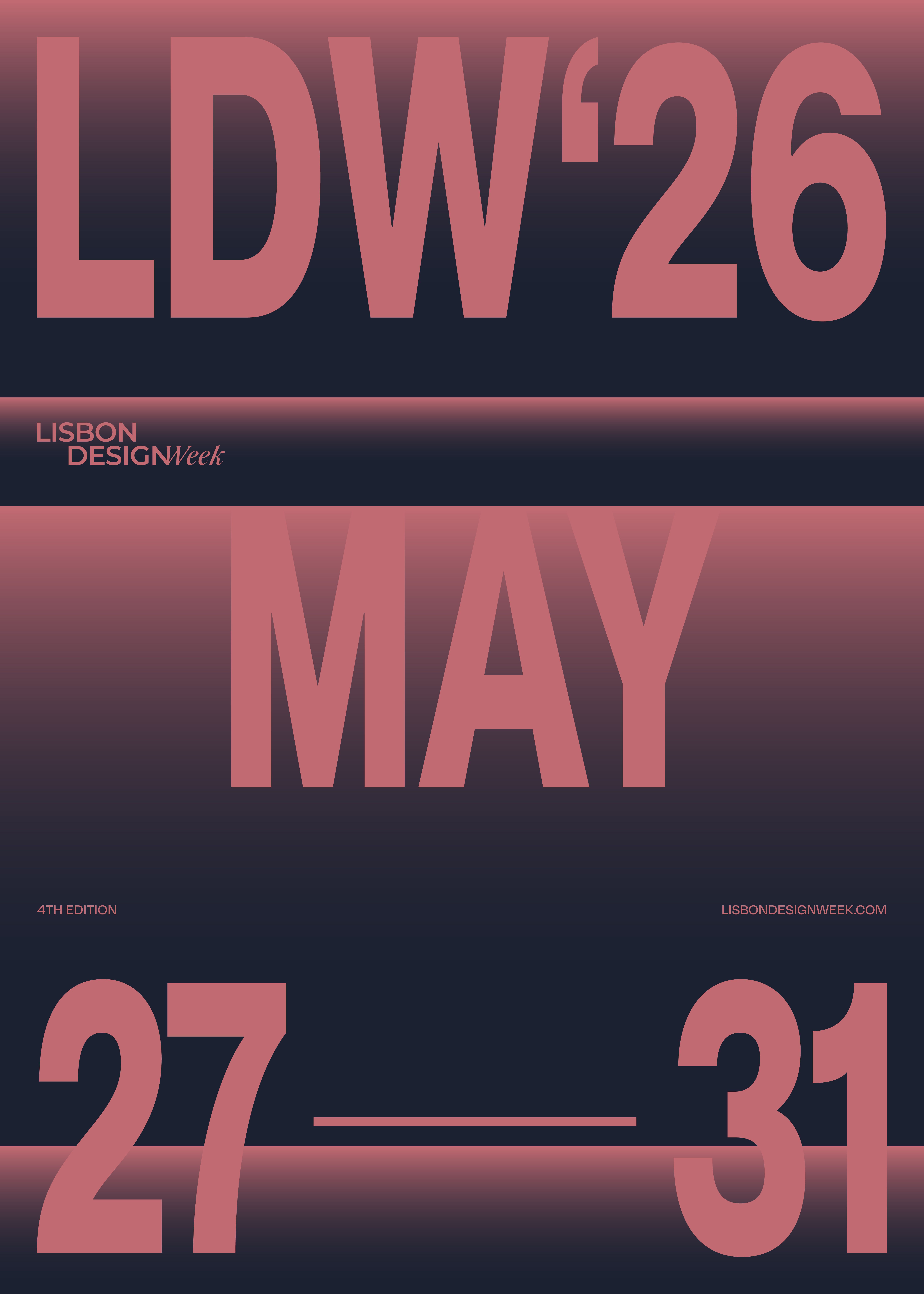 Lisbon Design Week 2026 poster