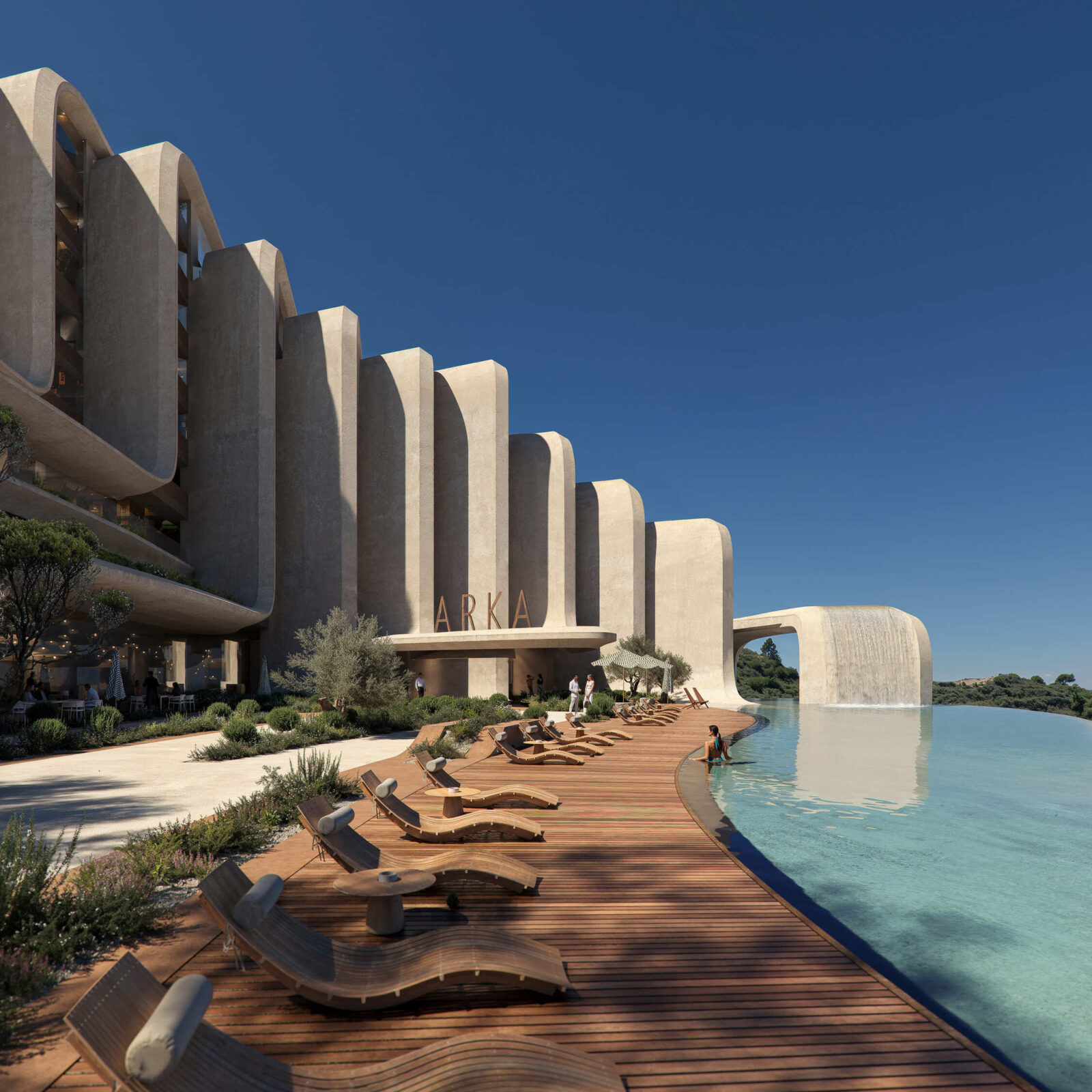 The Cascades, Tirana by Zaha Hadid Architects