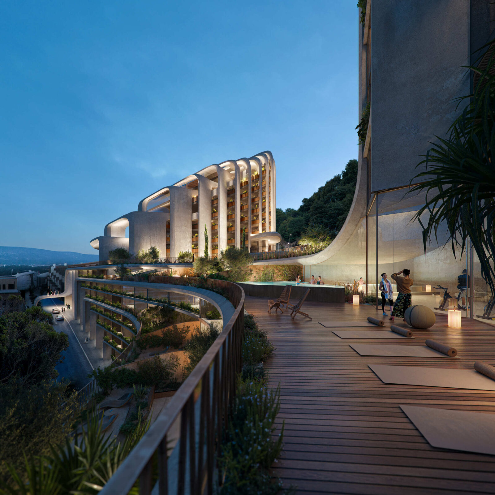 The Cascades, Tirana by Zaha Hadid Architects