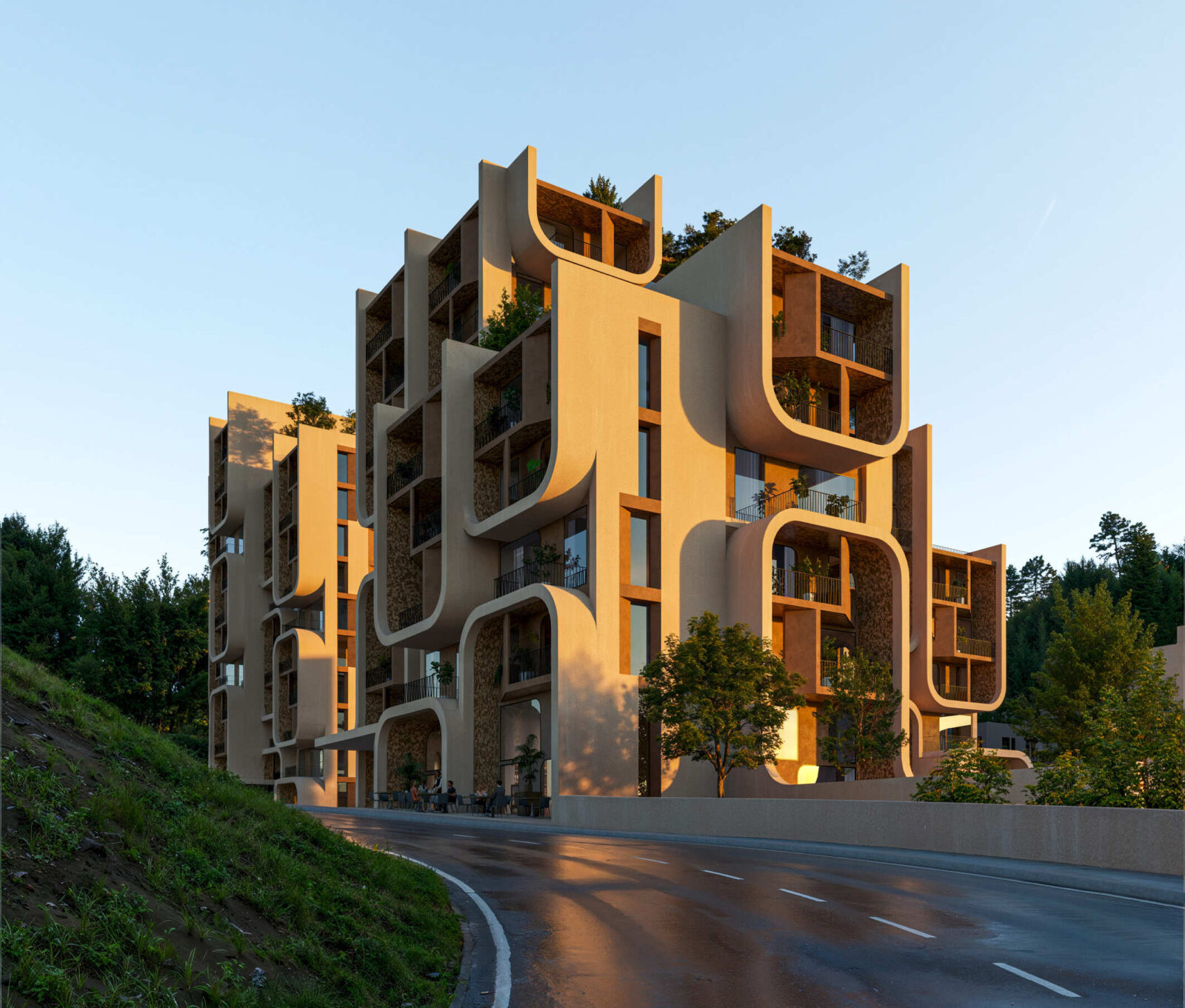 The Nest, Tirana by Zaha Hadid Architects